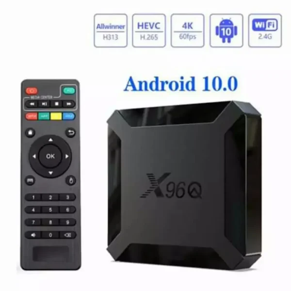 Smart Box X96Q Mini Quad Core 2G+16G 4K 60FPS ANDROID 10V - Image 3