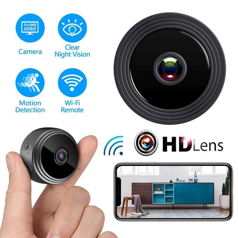New A9 1080p HD 2MP Wifi Mini Camera With Pix-Link Cam App