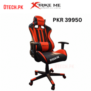 Xtrike Me GC-905 BK Ergonomic Adjustable Gaming Chair Caster Wheels Red